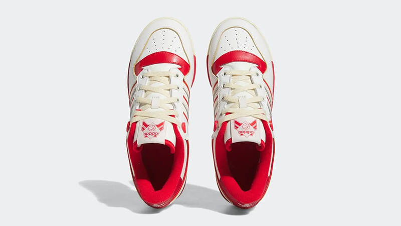 adidas Rivalry Low White Red GZ2557 Top