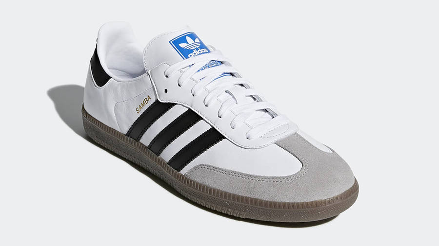 adidas Samba OG White Black Granite | Where To Buy | B75806 | The Sole ...