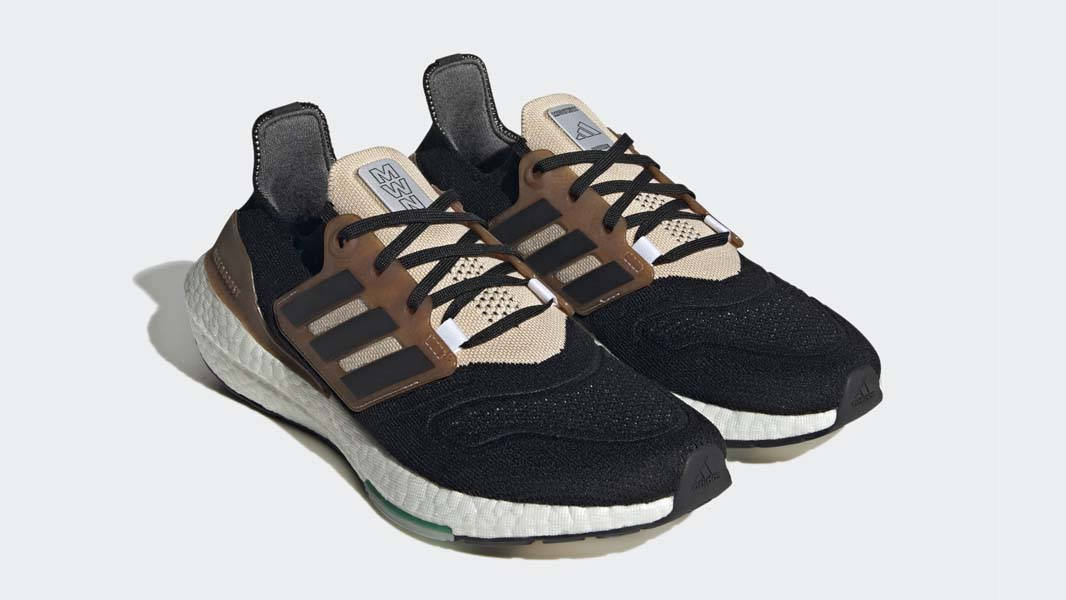adidas Ultra Boost 22 Made With Nature Black Wonder Taupe Front