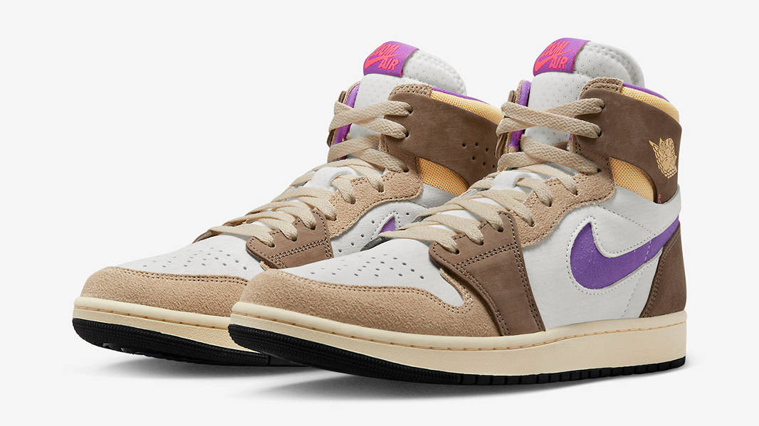 Air Jordan 1 High Zoom CMFT 2 Palomino Wild Berry DV1307-205 Side