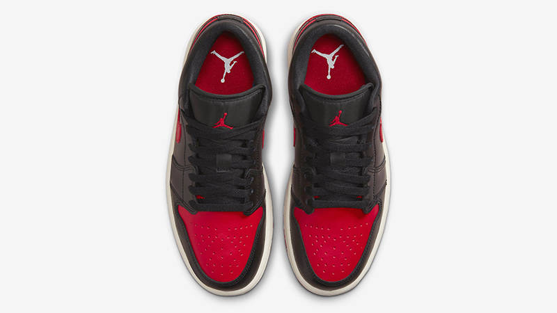 Air Jordan 1 Low Bred Sail DC0774-061 Top