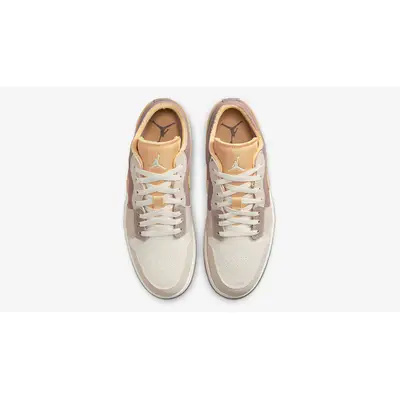 Air Jordan 1 Low Craft Inside Out Tan Brown | Where To Buy