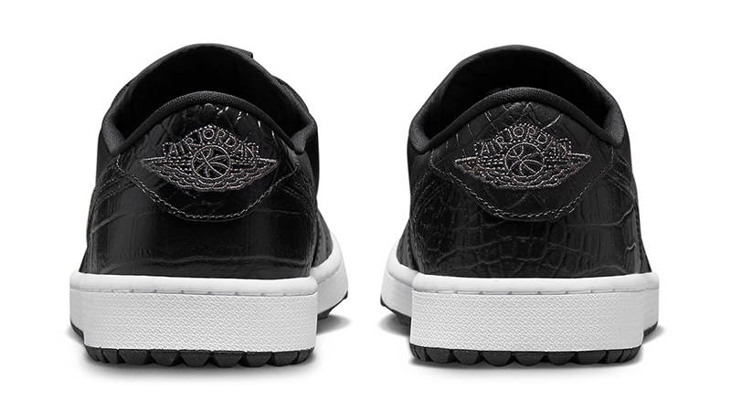 Air Jordan 1 Low Golf Croc Black DD9315-003 Back