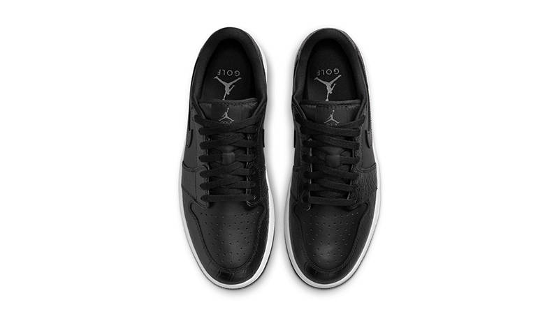 Air Jordan 1 Low Golf Croc Black DD9315-003 Top