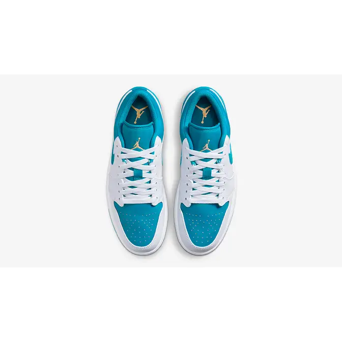 Air Jordan 1 Low White Teal | Where To Buy | 553558-174 | The Sole