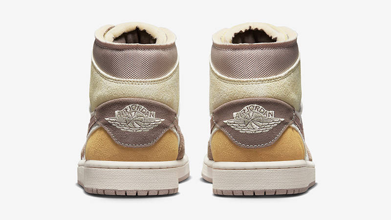 Air Jordan 1 Mid Craft Inside Out Tan Brown DM9652-102 Back