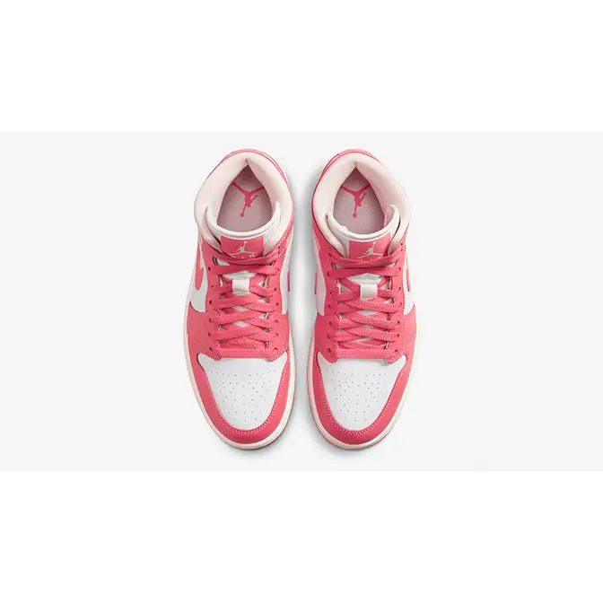 Air Jordan 1 Mid White Pink | Where To Buy | BQ6472-186 | The Sole 