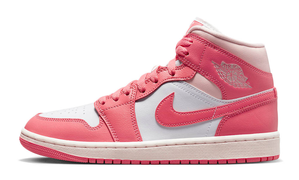 Air Jordan 1 Mid White Pink | Where To Buy | BQ6472-186 | The Sole Supplier