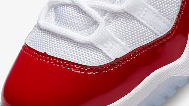 Air Jordan 11 PS Cherry 378039-116 Detail