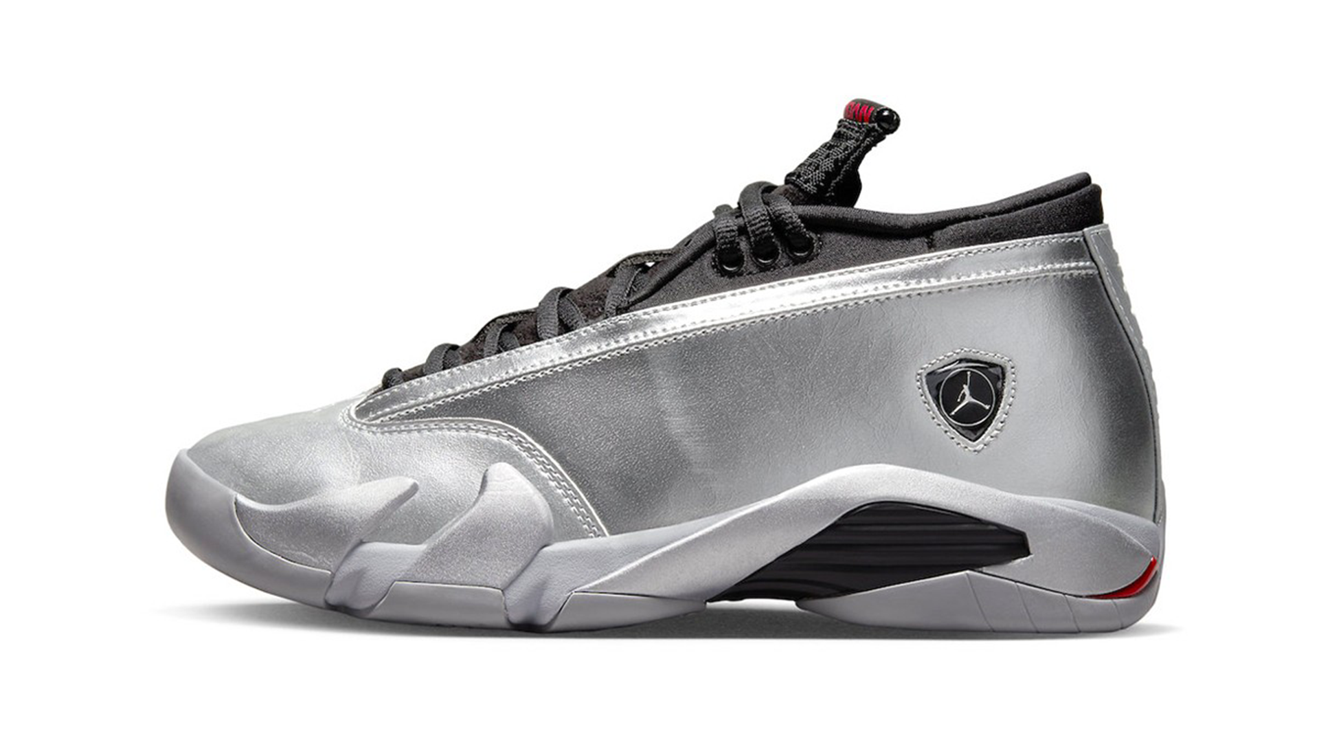 Air Jordan 14 Low Metallic Silver