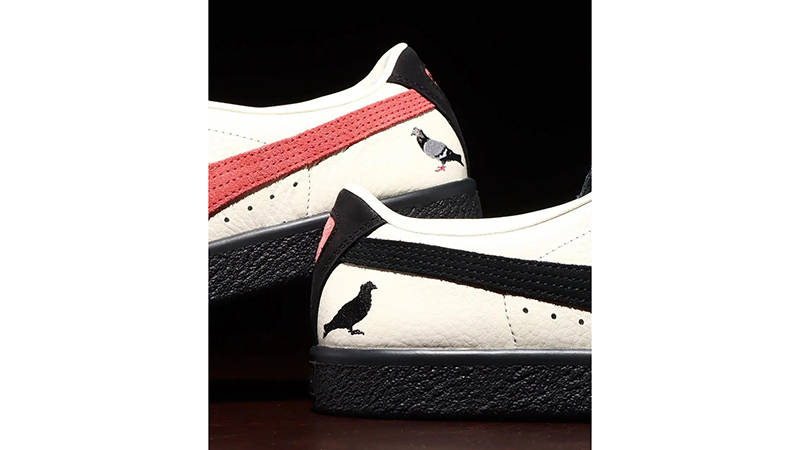 atmos × STAPLE × PUMA Suede 25th Anniversary White Black Detail