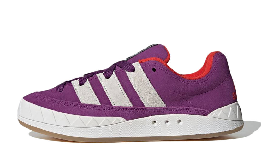atmos x adidas Adimatic Purple Suede
