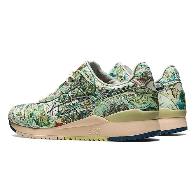 atmos x ASICS GEL-LYTE 3 Aged Map | Where To Buy | 1201A856-300