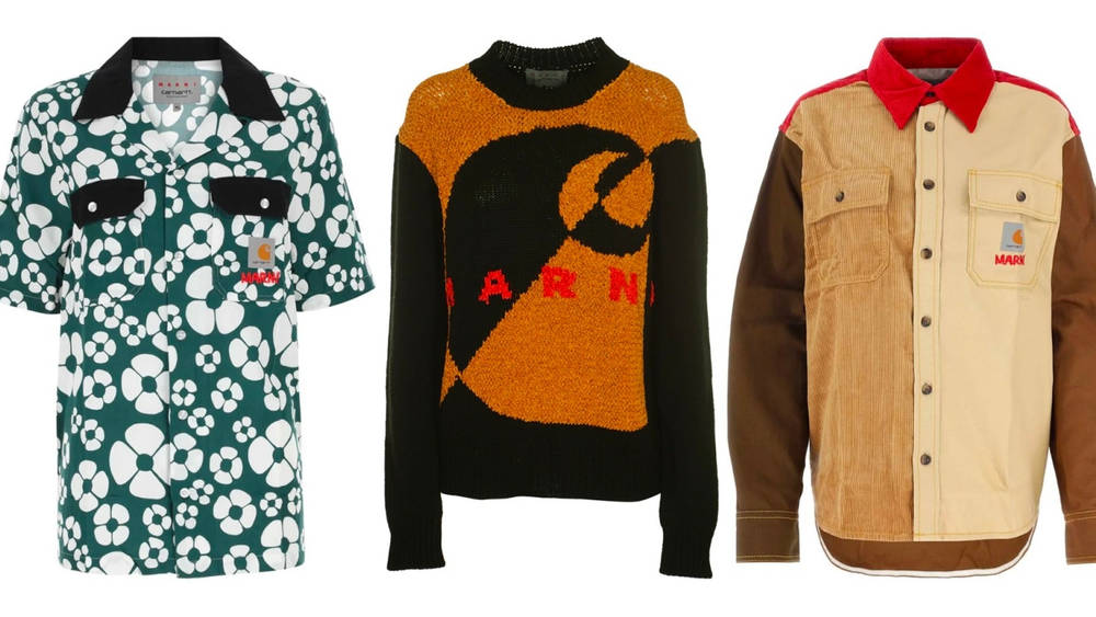 Image via Carhartt / Marni Signs of a Carhartt WIP x Marni Collaboration Emerge