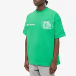 Cole Buxton Double Sports Logo Tee Green Front
