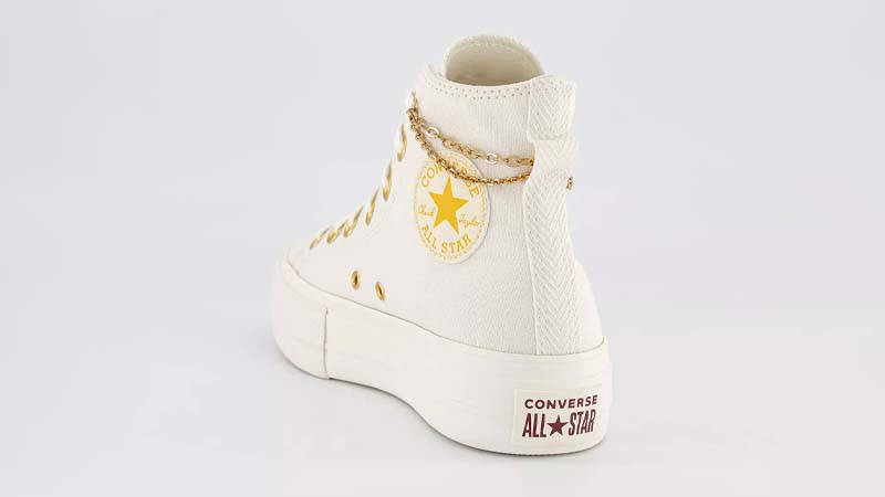 Converse Chuck Taylor Lift Platform High Salad Chain Back