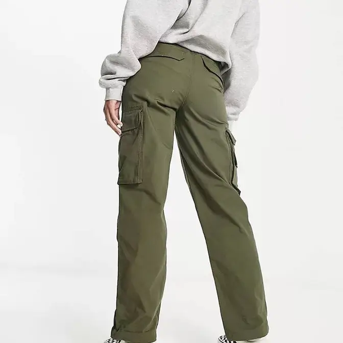 Craig Green lace-up detail track pants Trousers Joluvi Khaki Backside