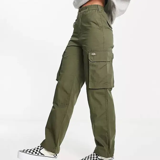 Craig Green lace-up detail track pants Trousers Joluvi Khaki Feature