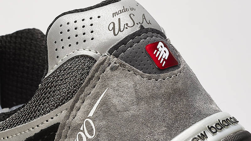 DTLR x New Balance 990v3 Made in USA Gr3yscale M990DL3 Detail