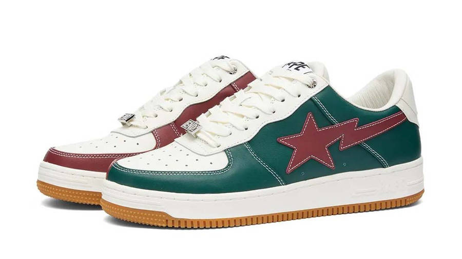 END x A BATHING APE Bowling BAPESTA White Green | Where To Buy ...