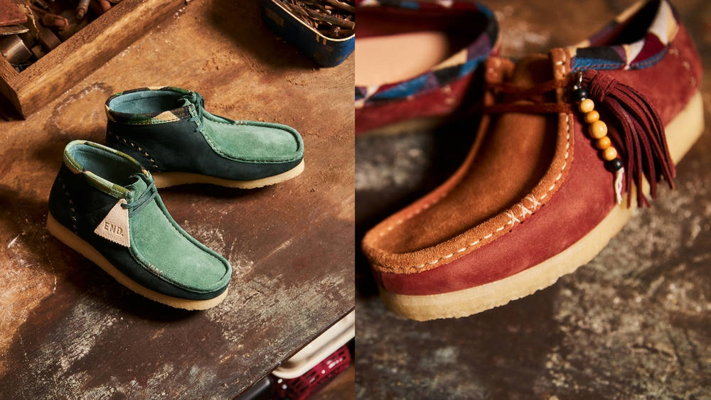 Image via END. END. Clothing x Clarks Originals Reunite for the Second Rendition of “Artisan Craft”