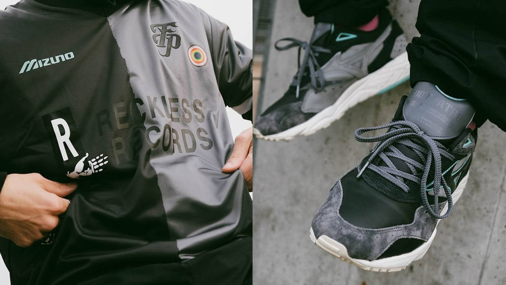 Image via Footpatrol Footpatrol Mizuno 1