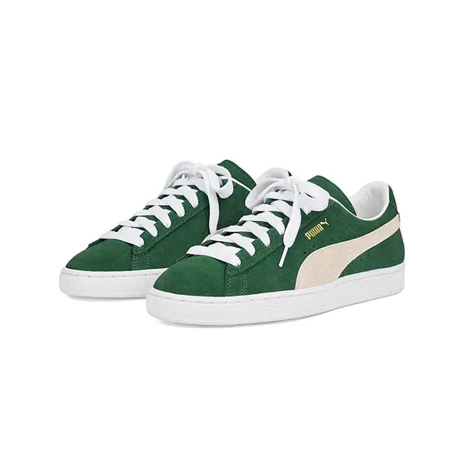 Puma suede shop green