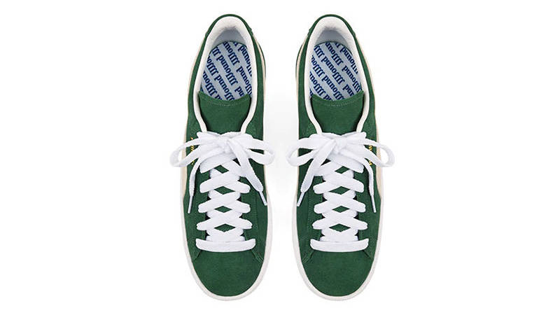 JJJJound x PUMA Suede Green middle