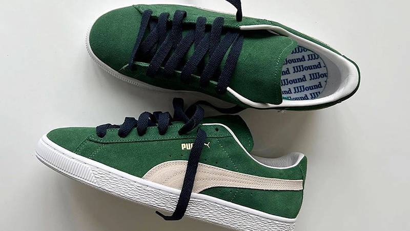 JJJJound x PUMA Suede Green Top