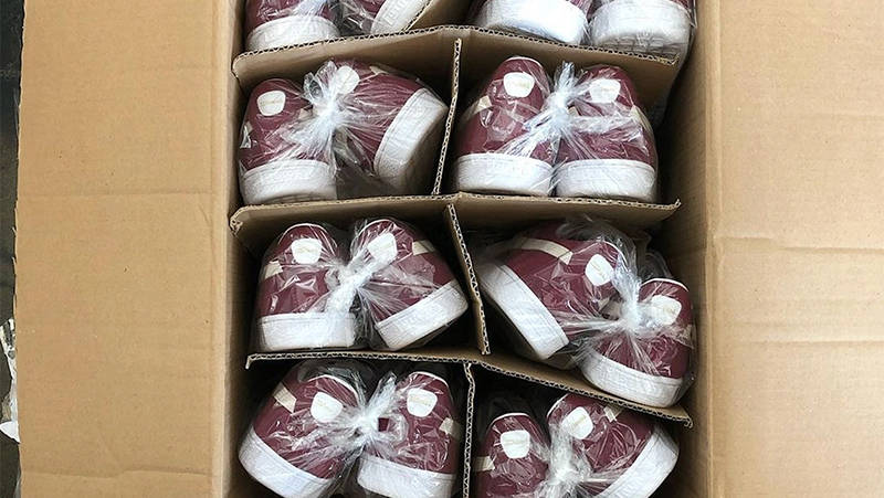 JJJJound x PUMA Suede Maroon Back