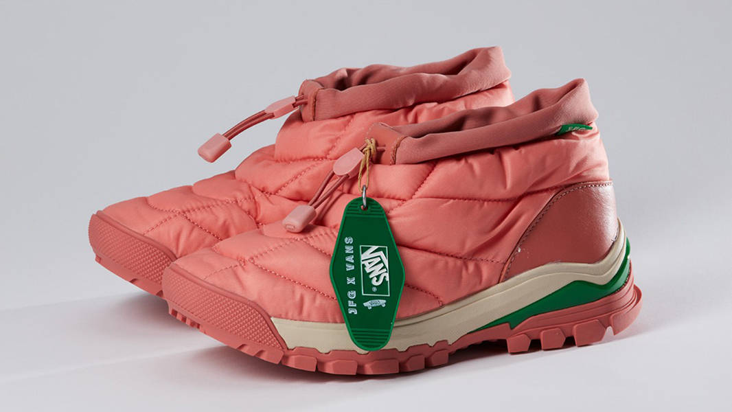Joe Freshgoods x Vans MTE Slip Hiker LX Pink Side