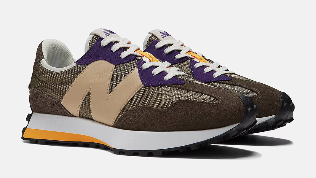 New Balance 327 True Camo Plum MS327DO Side