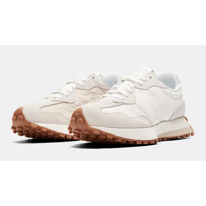 New Balance 327 White Beige Gum | Where To Buy | WS327TD | The Sole ...