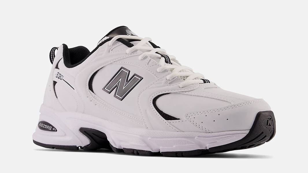 New Balance 530 Leather White Black MR530SYB Side