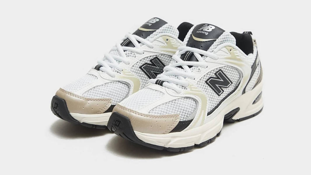 New Balance 530 White Black Silver Side