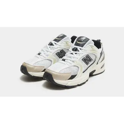 New Balance 530 White Black Silver Side