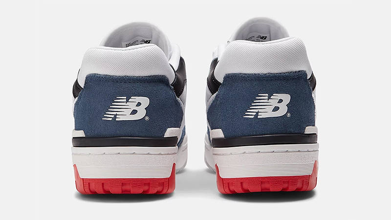 New Balance 550 White Red Blue BB550NCN Back