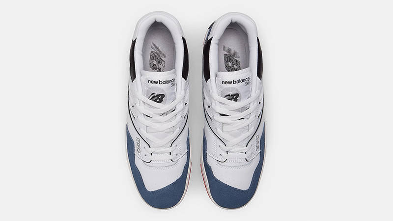New Balance 550 White Red Blue BB550NCN Top