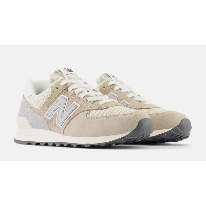 New Balance 373 V2 Wide Nb Brown Khaki Junior Kids Wome Lunar Year Mindful Grey Silver U574LN2 Side