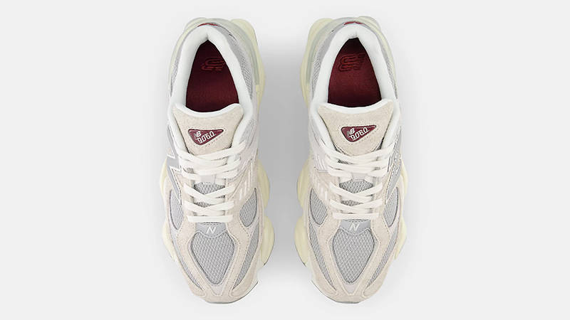 New Balance 9060 Lunar Year White Red U9060LNY Top
