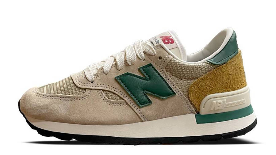 New Balance 990 Made in USA Beige Green | Where To Buy | M990TG1 | The ...