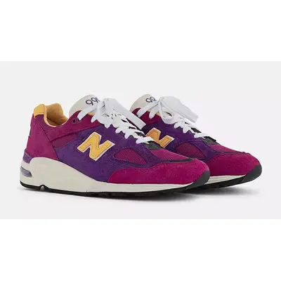 New Balance 990v2 Made in USA Red Purple M990PY2 Side