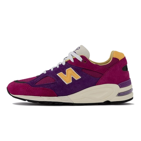 New Balance 990v2 Made in USA Red Purple M990PY2