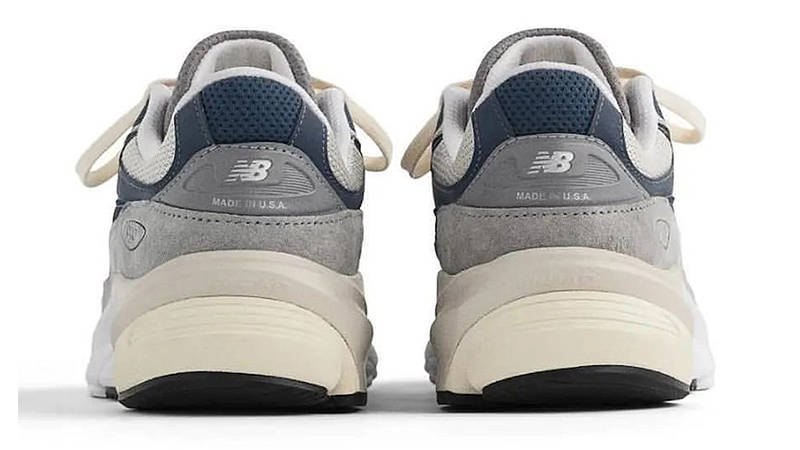 New Balance 990v6 Grey Navy M990TC6 Back