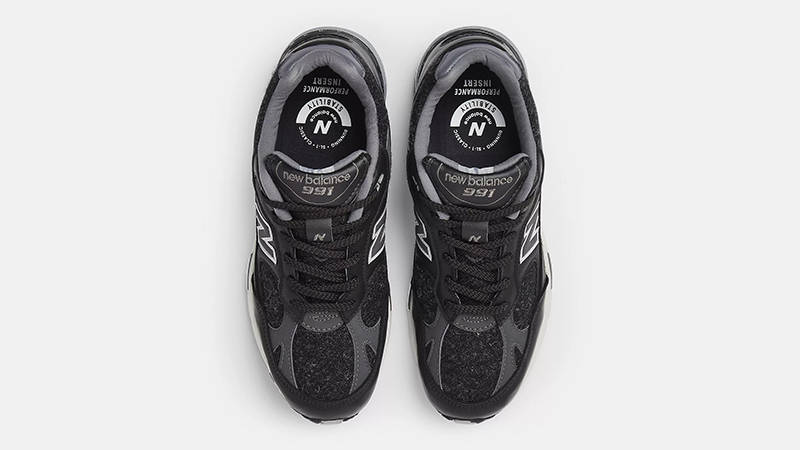 New Balance 991 Made in UK Black Magnet M991DJ Top