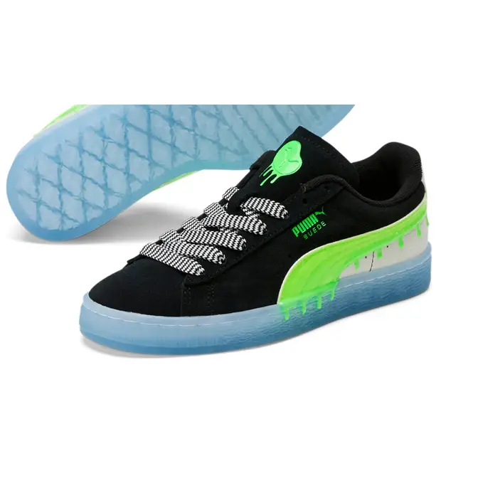 Lime green on sale suede pumas