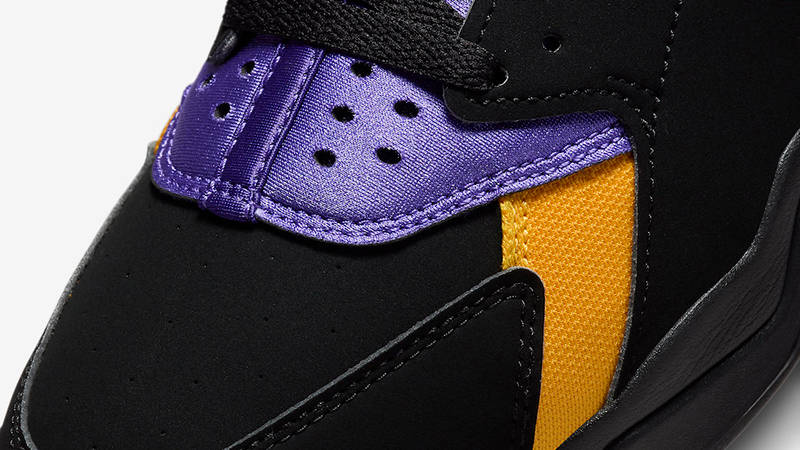 Nike Air Flight Huarache Lakers Away FD0188-001 Detail