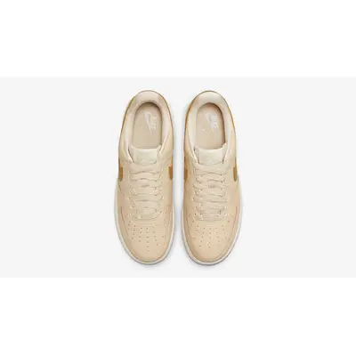 Nike Air Force 1 Low Gold Swoosh Beige | Where To Buy | DQ7569-102 ...