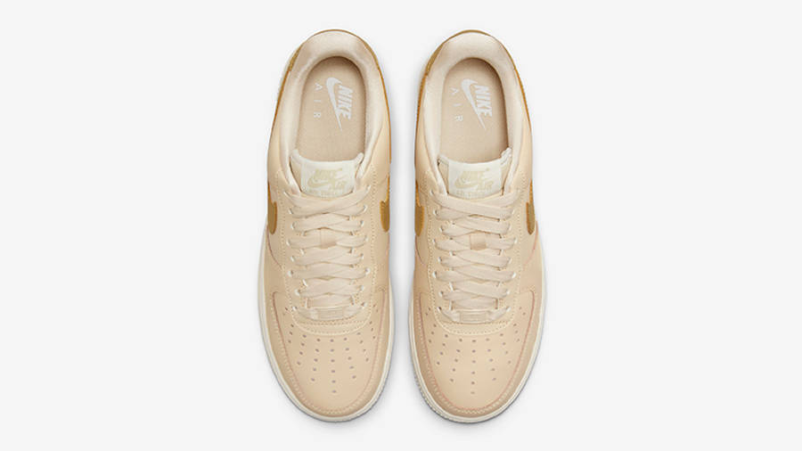 Nike Air Force 1 Low Gold Swoosh Beige | Where To Buy | DQ7569-102 ...