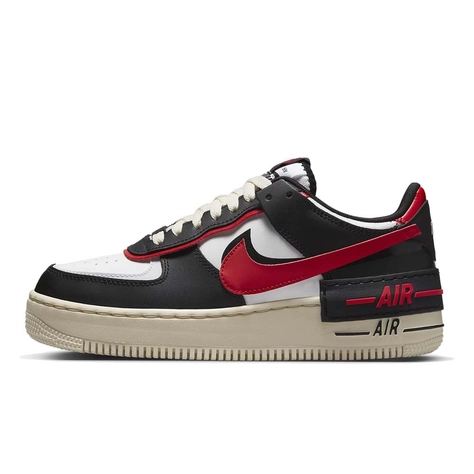 Nike Air Force 1 Shadow White Black Red